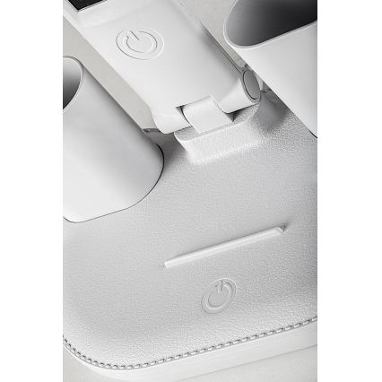 Rabalux - LED Stmievateľná stolná lampa s ventilátorom LED/7W/5V 3000/4000/6500K