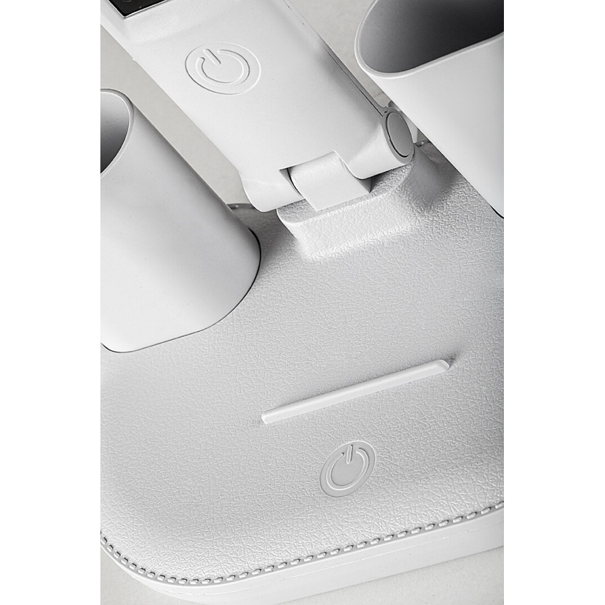 Rabalux - LED Stmievateľná stolná lampa s ventilátorom LED/7W/5V 3000/4000/6500K