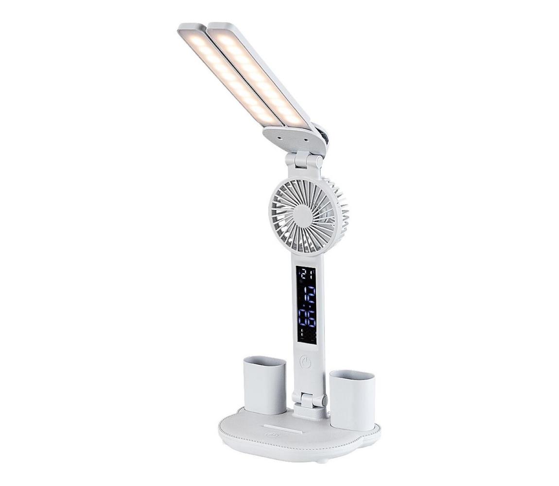 Rabalux 74030 - LED stmievateľná stolová lampa s látorom NOVILO LED/7W/5V 74030