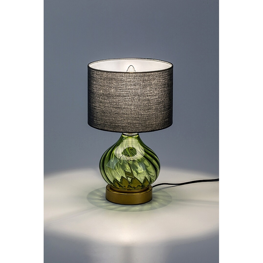 Rabalux - Stolná lampa 1xE14/25W/230V zelená