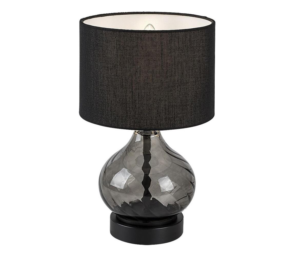 Rabalux 74034 - Stolná lampa PIRELO 1xE14/25W/230V dymová 74034