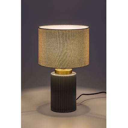 Rabalux - Stolová lampa 1xE14/40W/230V sivá