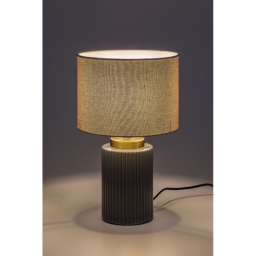 Rabalux - Stolová lampa 1xE14/40W/230V sivá