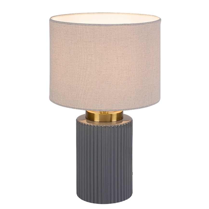 Rabalux - Stolová lampa 1xE14/40W/230V sivá