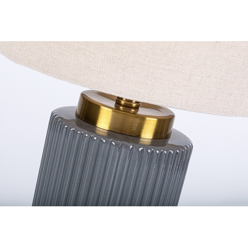 Rabalux - Stolová lampa 1xE14/40W/230V sivá