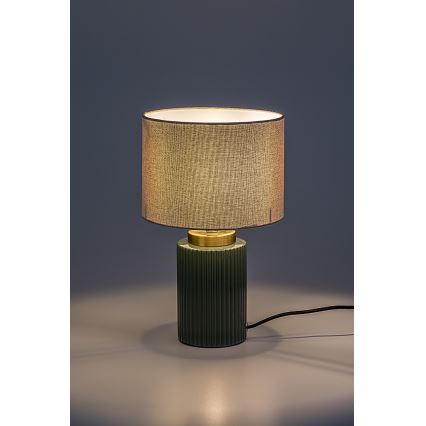 Rabalux - Stolová lampa 1xE14/40W/230V zelená