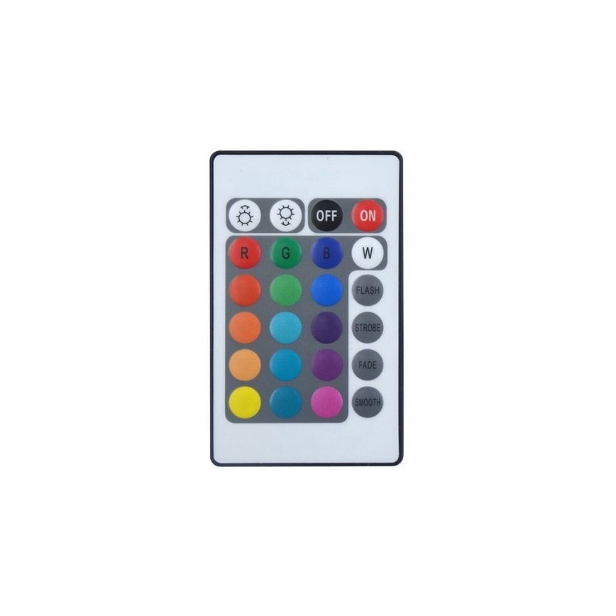 Rabalux - LED RGB Stmievateľná stojacia lampa LED/19W/230V + diaľkové ovládanie
