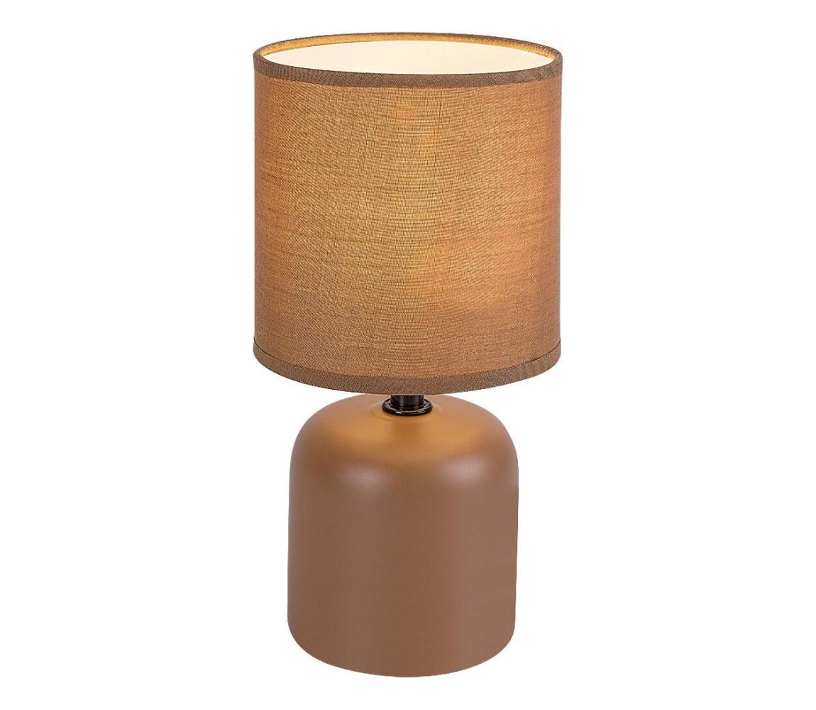 Rabalux 74054 - Stolná lampa DAPHNI 1xE14/40W/230V hnedá 74054