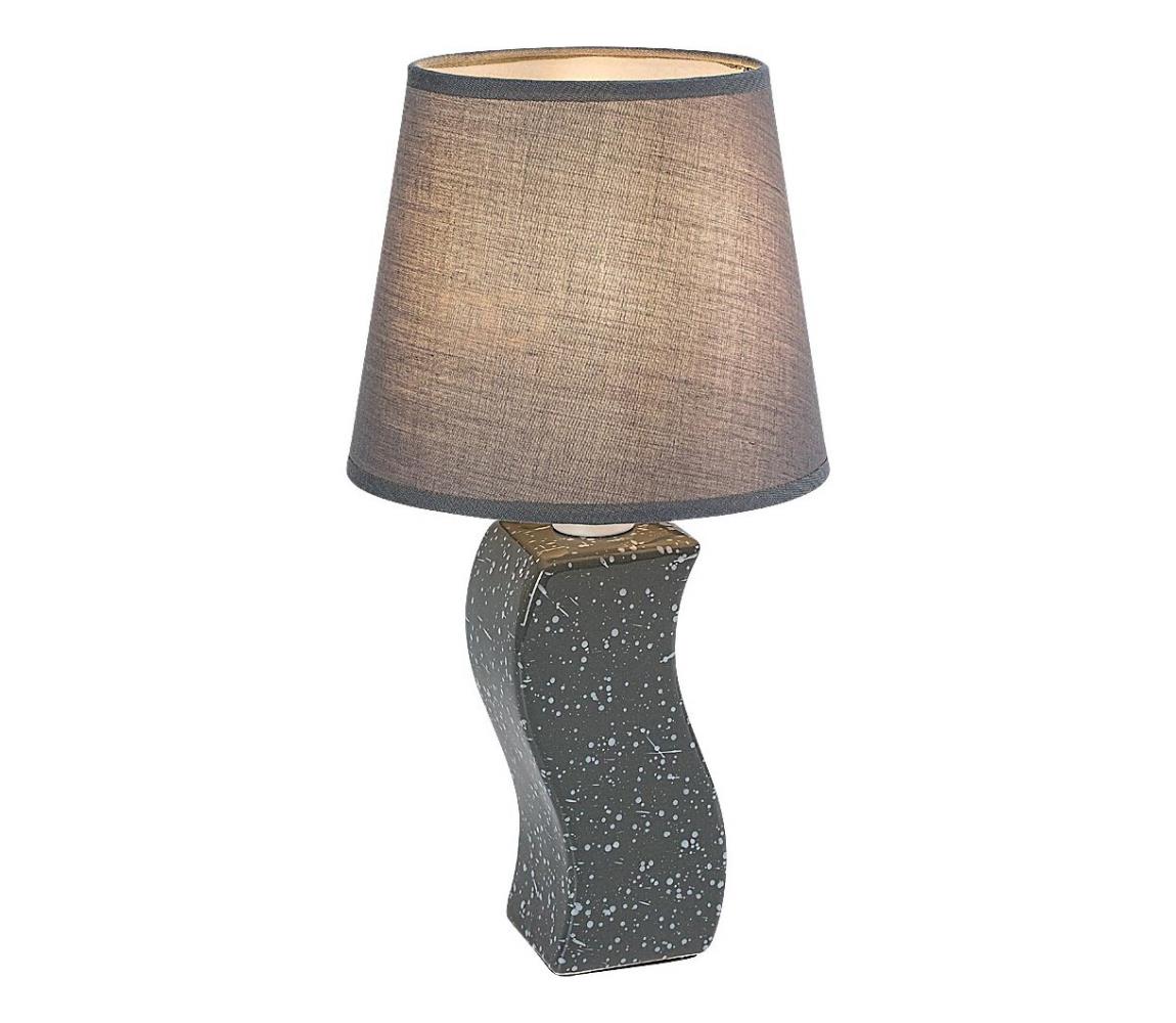 Rabalux 74073 - Stolná lampa DAYAMI 1xE14/40W/230V sivá 74073