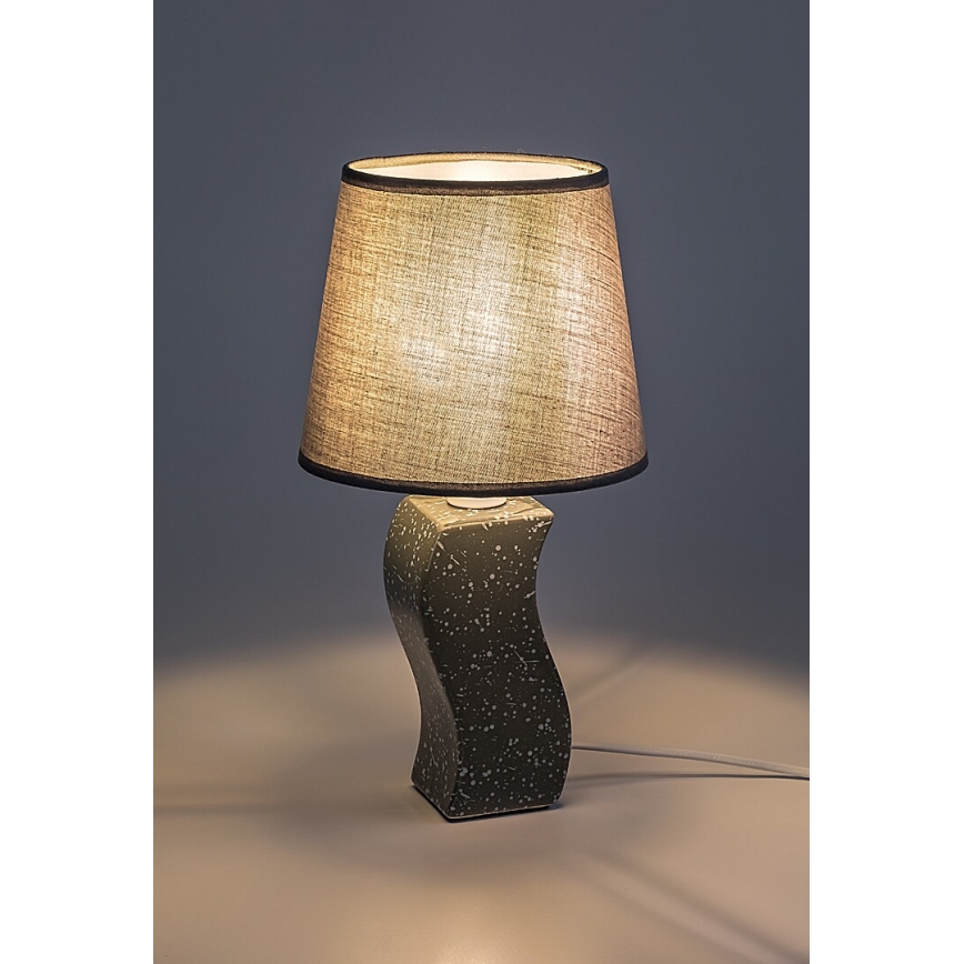 Rabalux - Stolová lampa 1xE14/40W/230V sivá