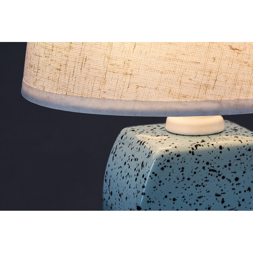 Rabalux - Stolná lampa 1xE14/40W/230V modrá