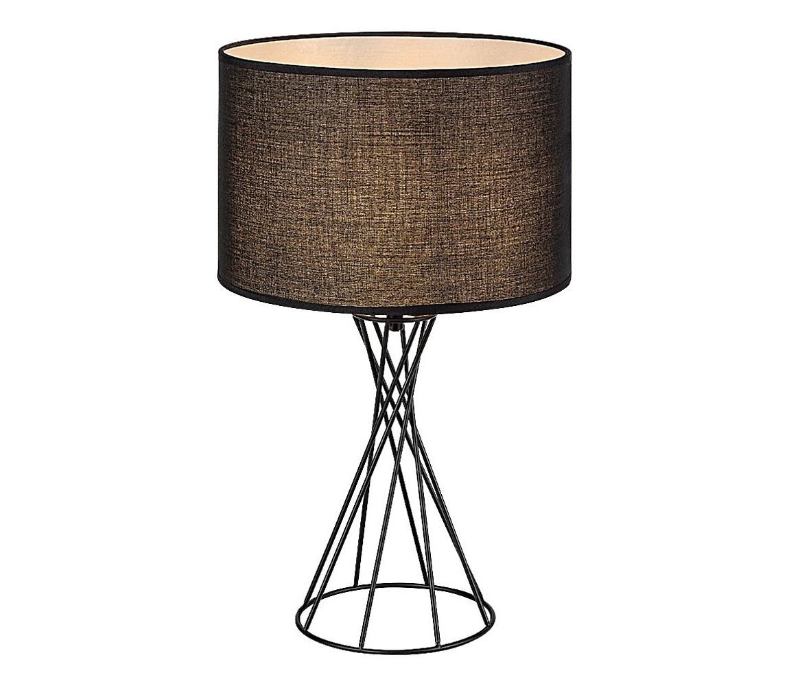 Rabalux 74082 - Stolová lampa NIVRA 1xE27/40W/230V čierna 74082