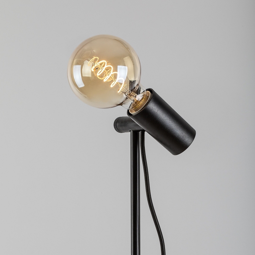 Rabalux - Stojacia lampa 1xE27/60W/230V čierna