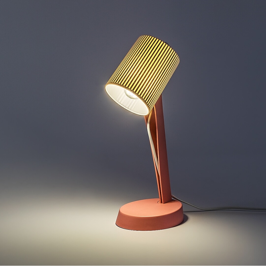 Rabalux - Stolová lampa 1xE14/11W/230V ružová