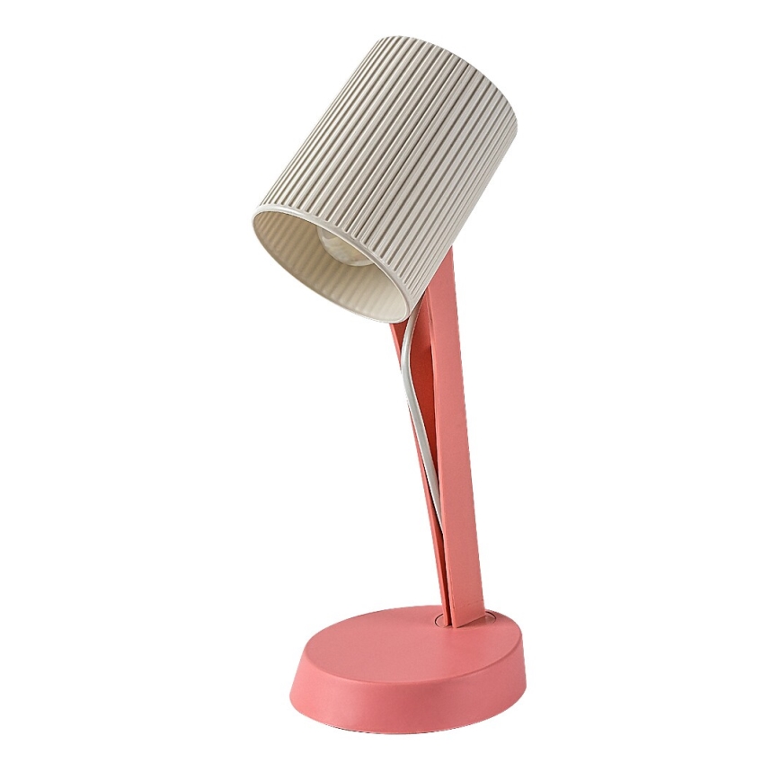 Rabalux - Stolová lampa 1xE14/11W/230V ružová