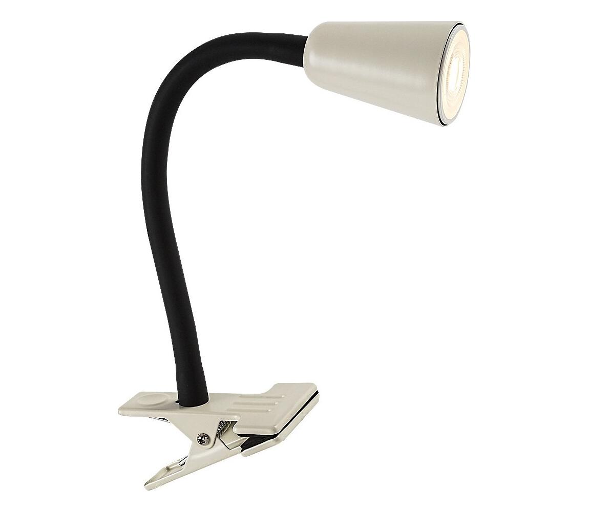 Rabalux 74091 - Stolná lampa s klipom ALDO 1xGU10/7W/230V krémová 74091