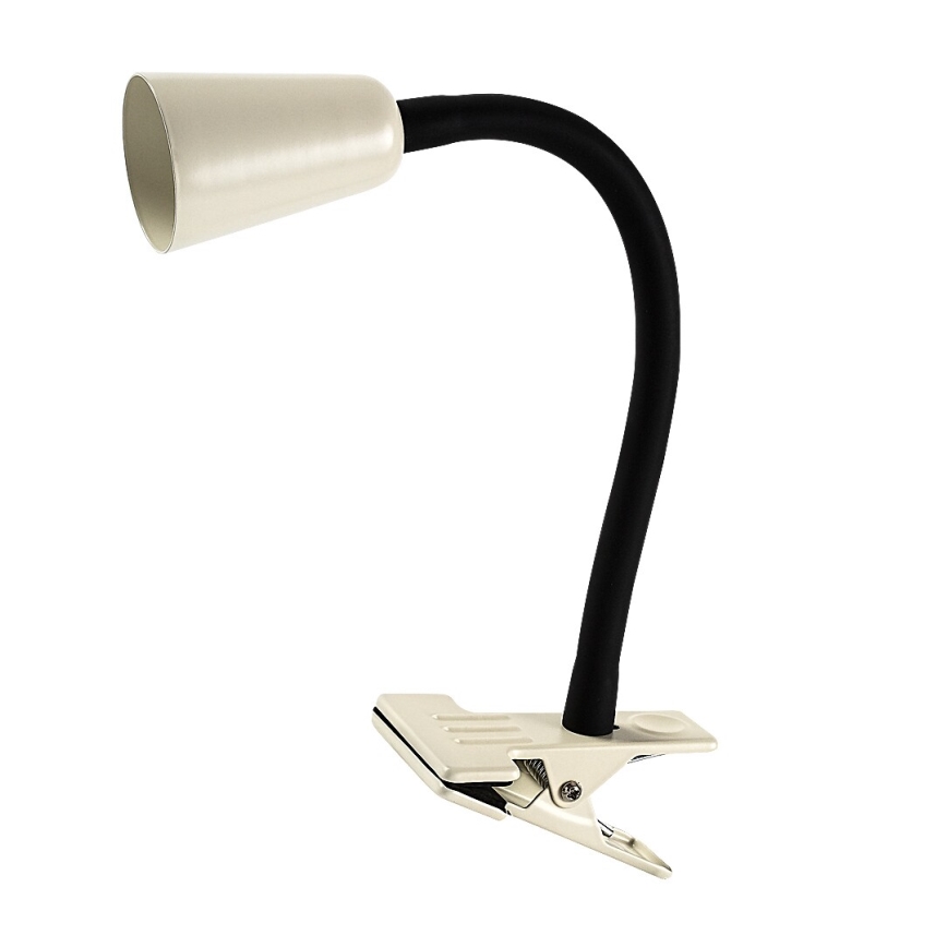 Rabalux - Stolná lampa s klipom 1xGU10/7W/230V krémová
