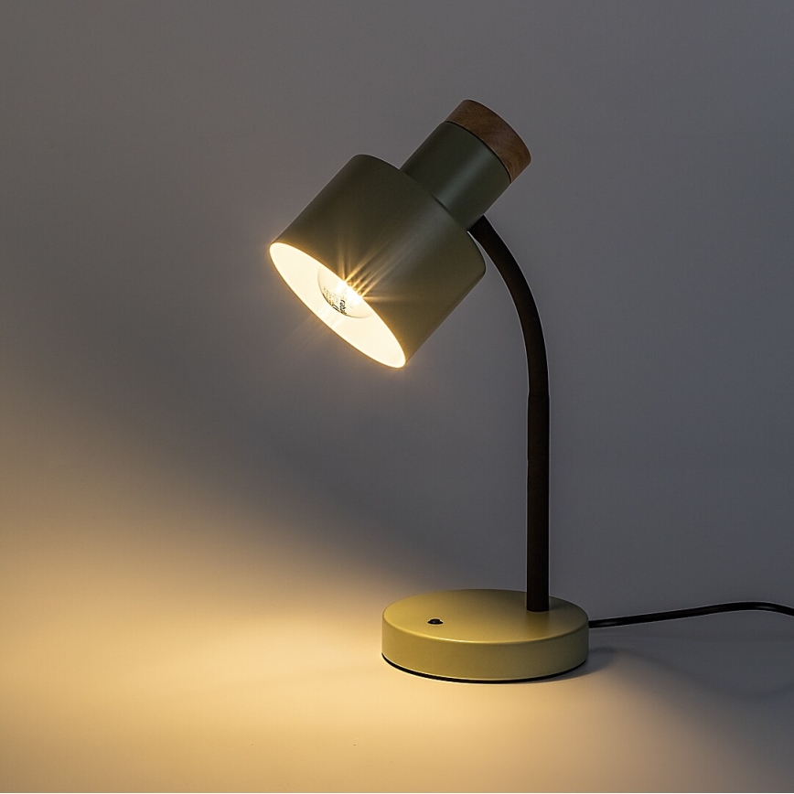 Rabalux - Stolná lampa 1xE27/20W/230V khaki