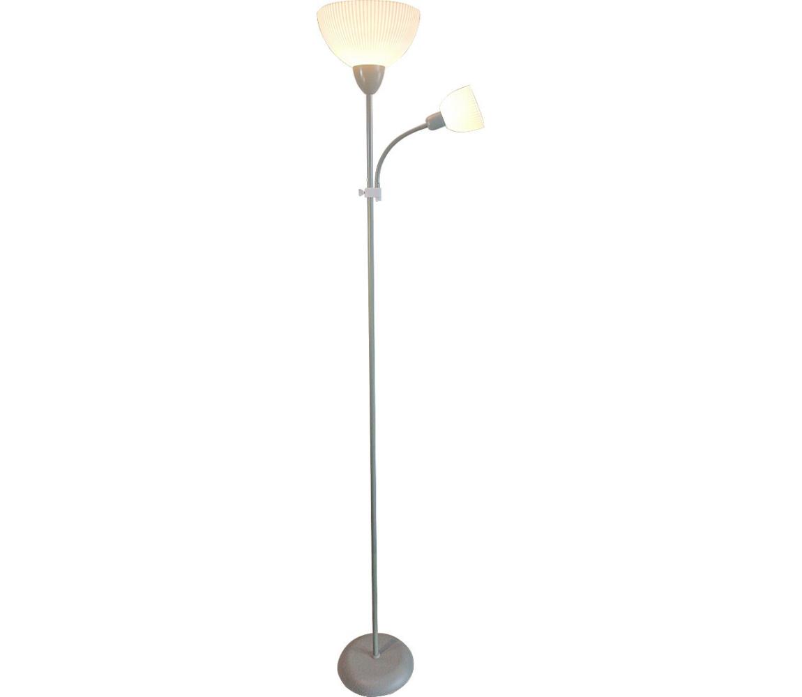 Rabalux 74102 - Stojacia lampa ACTION PRO 1xE27/60W/230V + 1xE14/25W zelená 74102