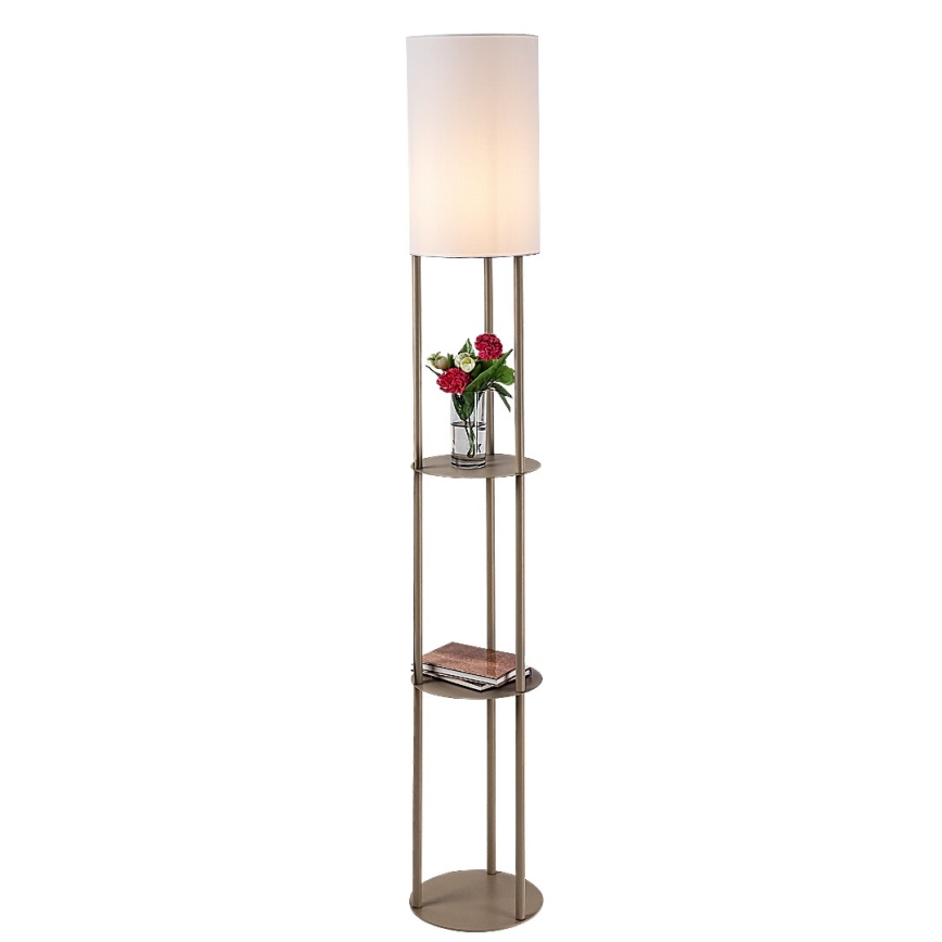 Rabalux - Stojacia lampa s poličkami 1xE27/40W/230V béžová