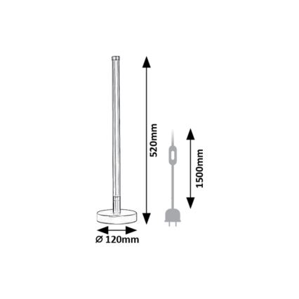 Rabalux - LED Stolná lampa LED/8W/230V 3000K