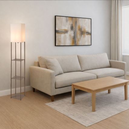 Rabalux - Stojacia lampa s poličkami 1xE27/40W/230V béžová