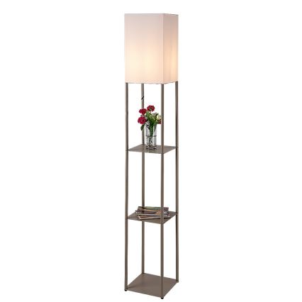 Rabalux - Stojacia lampa s poličkami 1xE27/40W/230V béžová
