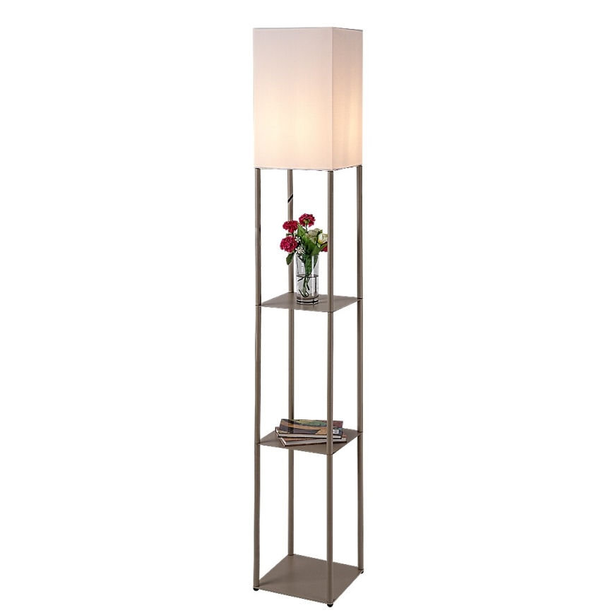 Rabalux - Stojacia lampa s poličkami 1xE27/40W/230V béžová
