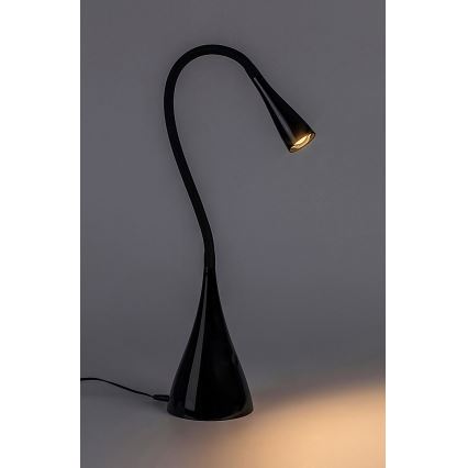 Rabalux - LED Stmievateľná dotyková stolná lampa LED/4W/230V 3000K čierna