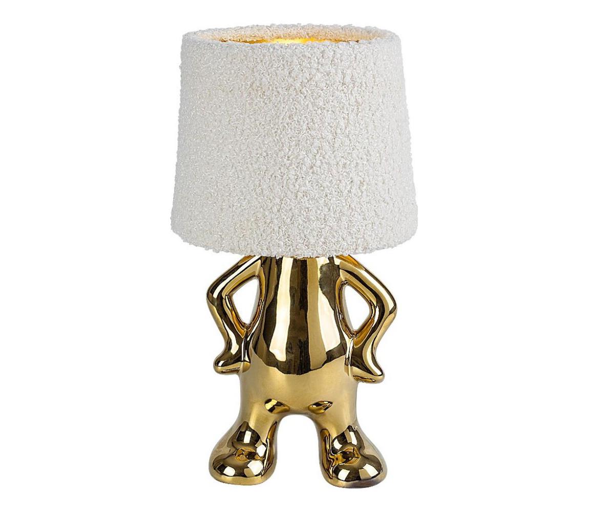 Rabalux 74215 - Stolná lampa SMURFY 1xE14/40W/230V zlatá 74215