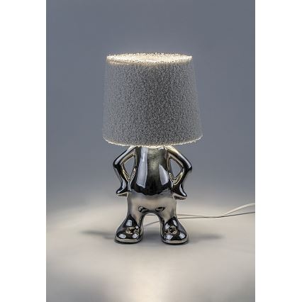 Rabalux - Stolná lampa 1xE14/40W/230V lesklý chróm