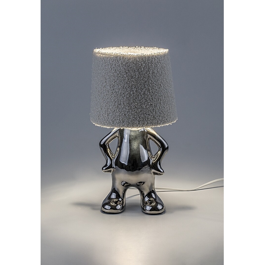 Rabalux - Stolná lampa 1xE14/40W/230V lesklý chróm