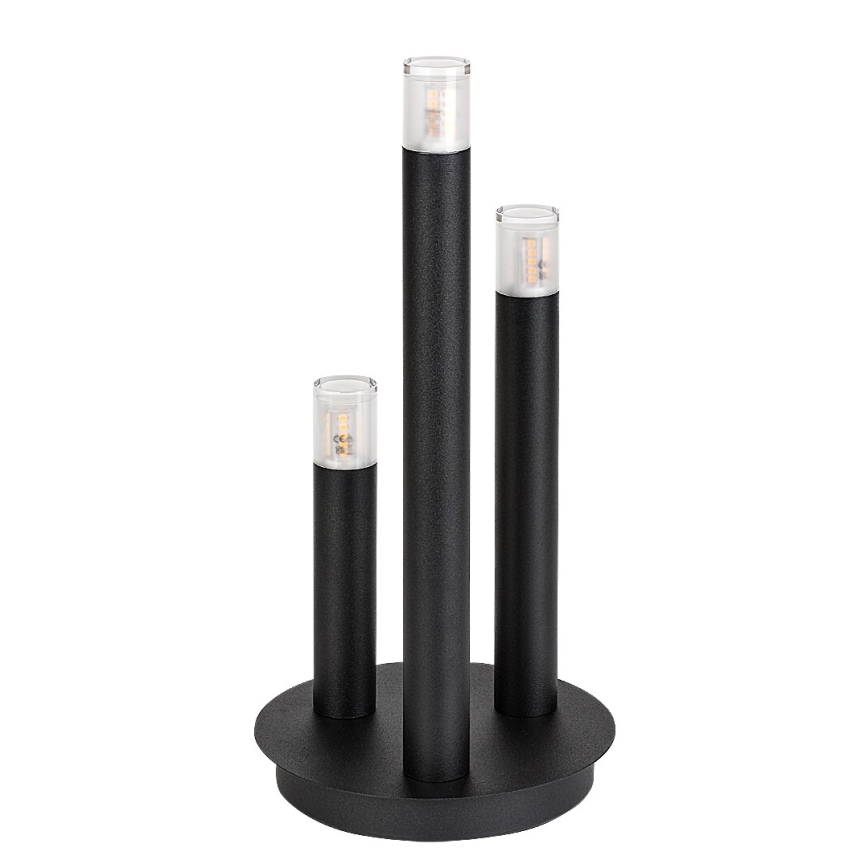 Rabalux - Stolná lampa 3xG9/5W/230V čierna