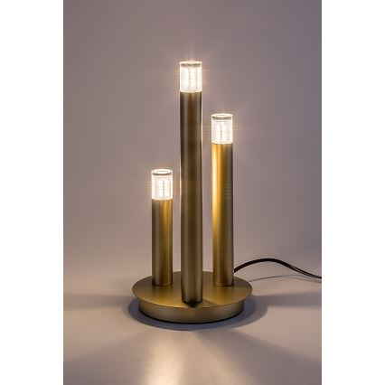 Rabalux - Stolná lampa 3xG9/5W/230V zlatá