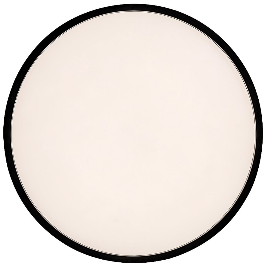 Rabalux - LED Stropné svietidlo so senzorom LED/19W/230V IP44 4000K pr. 28,5 cm čierna