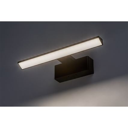 Rabalux - LED osvetlenie kúpeľňového zrkadla LED/6W/230V IP44 30 cm čierne
