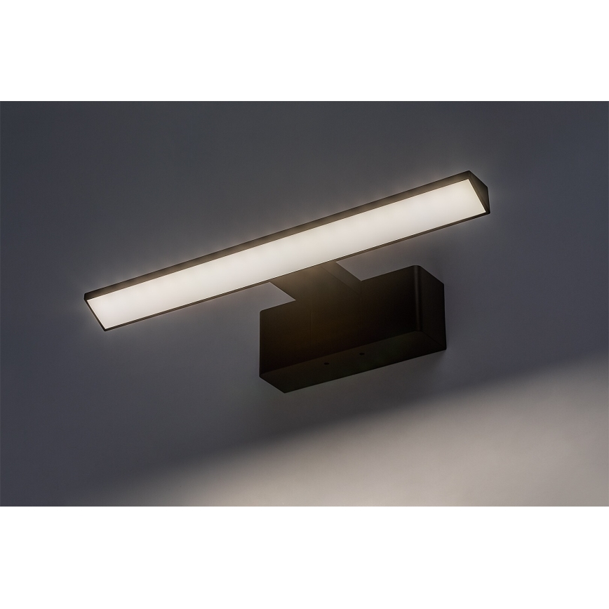 Rabalux - LED osvetlenie kúpeľňového zrkadla LED/6W/230V IP44 30 cm čierne
