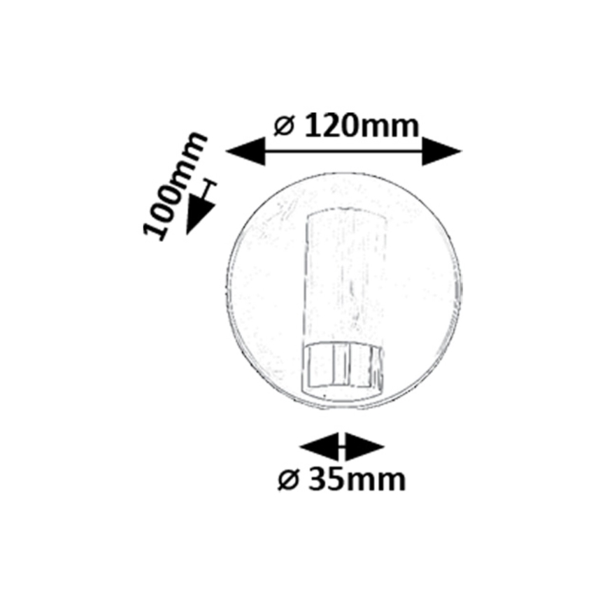 Rabalux - LED Nástenné bodové svietidlo LED/3W/230V 4000K