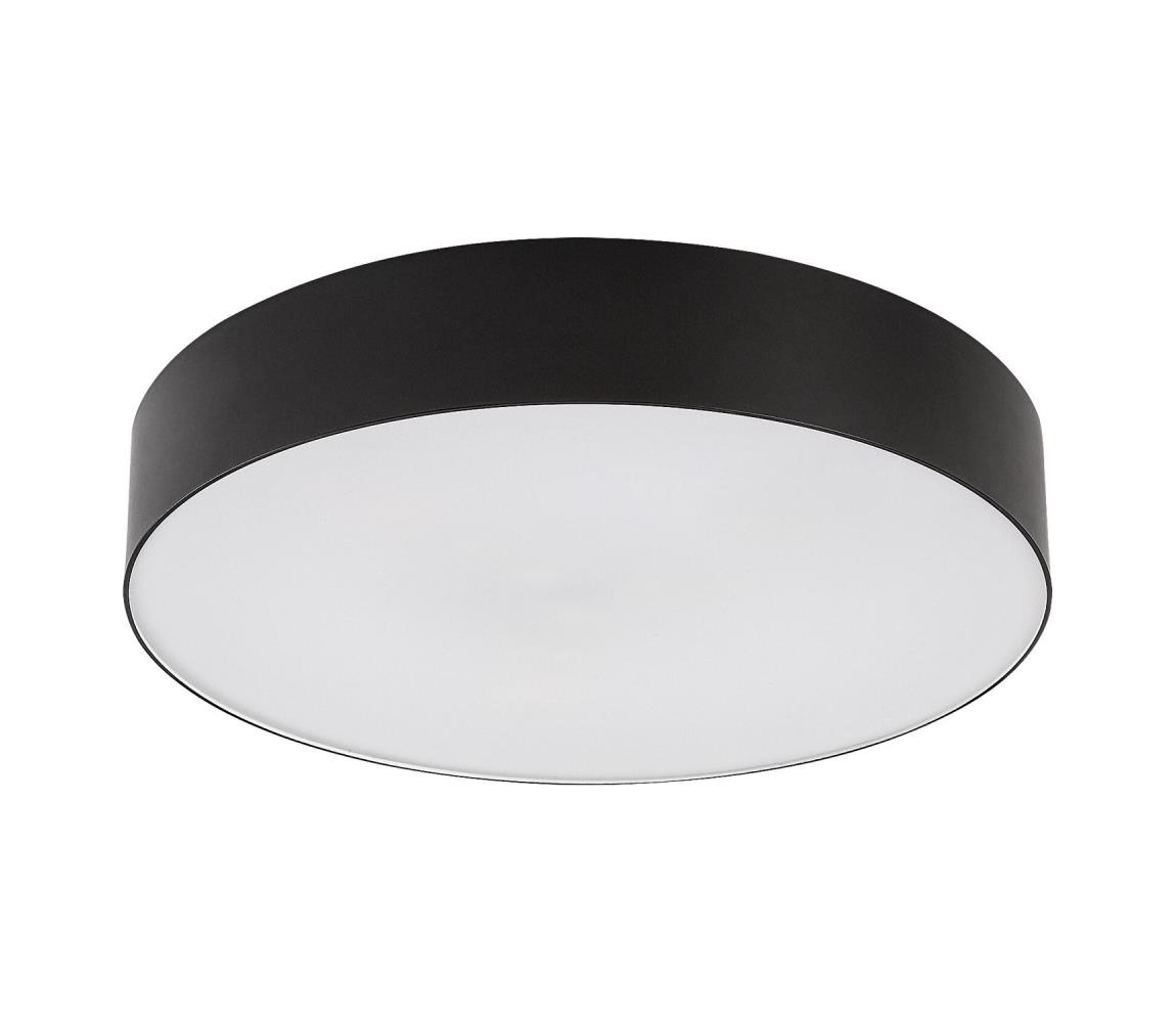 Rabalux 75066 - Vonkajšie stropné svietidlo DOLEN 3xE27/9W/230V priemer 39 cm IP43 čierna 75066