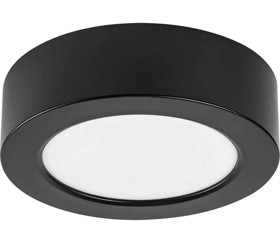 Rabalux 75074 - LED kúpeľňové stropné svietidlo SHAUN PLUS 7W/230V Ø 12 cm IP44 čierne 75074