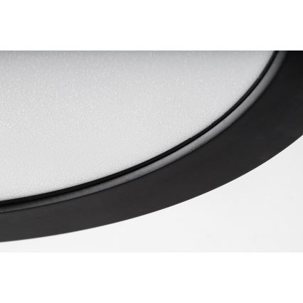 Rabalux - LED kúpeľňové stropné svietidlo LED/24W/230V pr. 22 cm IP44 čierna