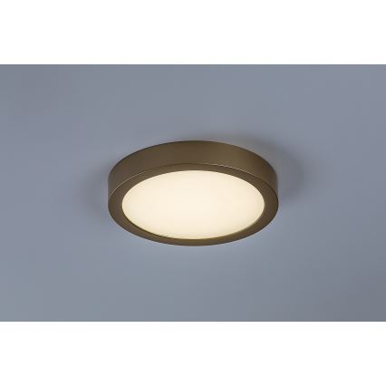 Rabalux - LED stropné svietidlo do kúpeľne LED/24W/230V, Ø 22 cm, IP44, zlaté