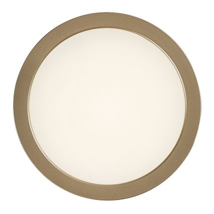 Rabalux - LED stropné svietidlo do kúpeľne LED/24W/230V, Ø 22 cm, IP44, zlaté