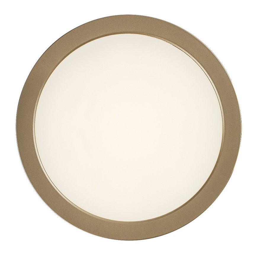 Rabalux - LED stropné svietidlo do kúpeľne LED/24W/230V, Ø 22 cm, IP44, zlaté