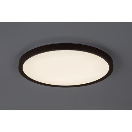 Rabalux - LED kúpeľňové stropné svietidlo LED/24W/230V 3000/4000/6000K pr. 40 cm IP44 hnedé
