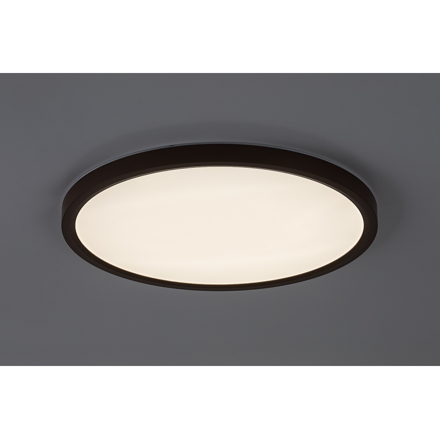 Rabalux - LED kúpeľňové stropné svietidlo LED/24W/230V 3000/4000/6000K pr. 40 cm IP44 hnedé