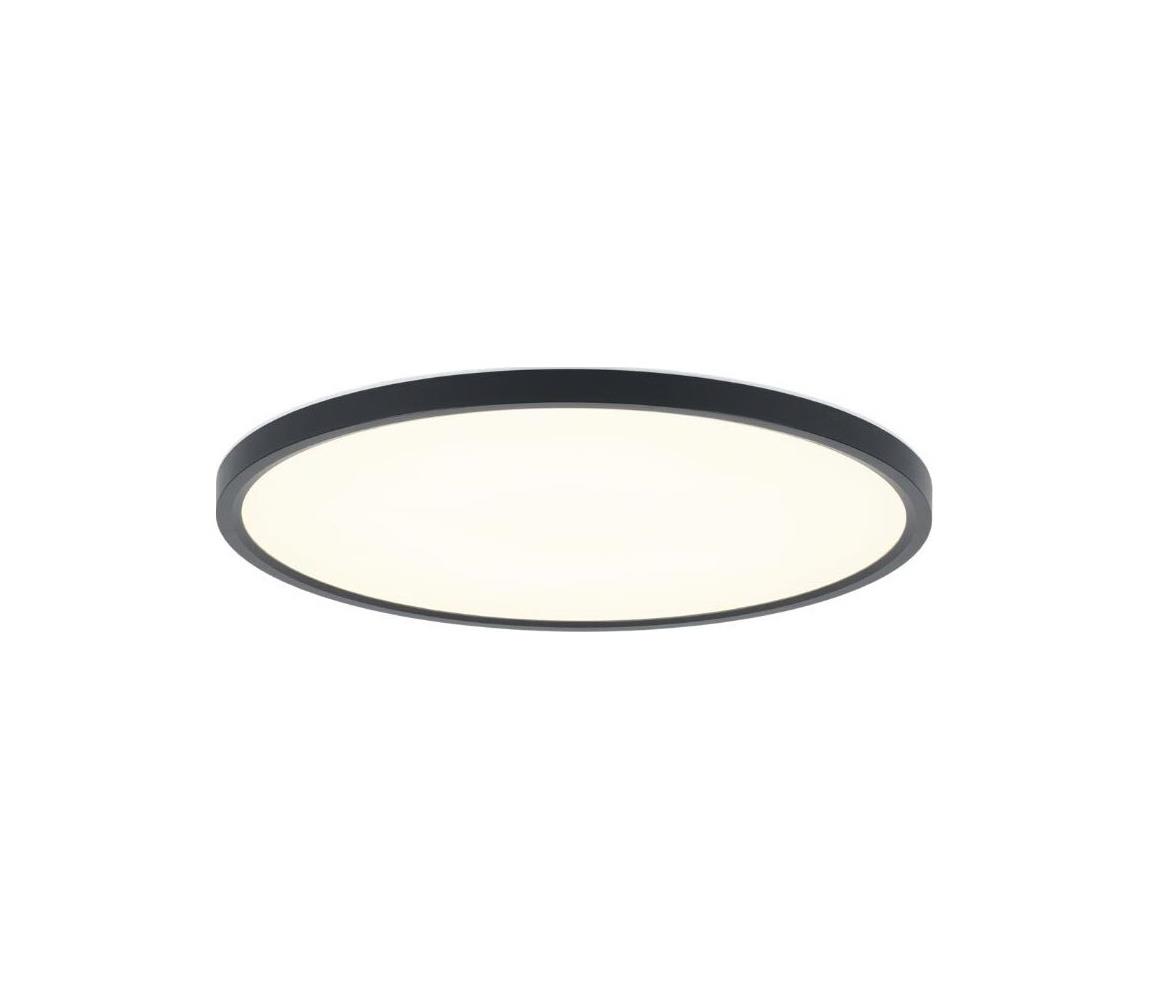 Rabalux 75084 - Kúpeľňové stropné LED svietidlo LAUTREC 24 W/230 V Ø 40 cm IP44 čierna 75084