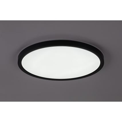 Rabalux - LED kúpeľňové stropné svietidlo LED/24W/230V 3000/4000/6000K pr. 40 cm IP44 čierne