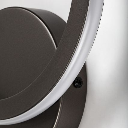 Rabalux - LED Kúpeľňové nástenné svietidlo LED/8W/230V IP44 antracit