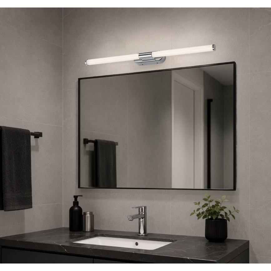 Rabalux - LED osvetlenie kúpeľňového zrkadla LED/8W/230V IP44 60 cm lesklý chróm